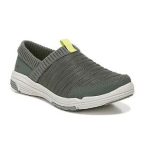 Ryka ascent 2 slip on sneakers green quilted water repellent 7 Gorpcore